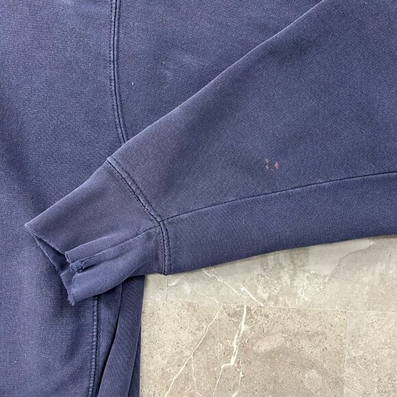 Vintage Steve Barrys Navy Midshipmen Hoodie Mens 2XL XXL Pullover Sweatshirt - Picture 10 of 13